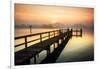 Wicomico River Sunrise I-Alan Hausenflock-Framed Photo