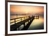 Wicomico River Sunrise I-Alan Hausenflock-Framed Photo