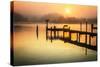 Wicomico River Sunrise II-Alan Hausenflock-Stretched Canvas