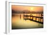 Wicomico River Sunrise II-Alan Hausenflock-Framed Photo