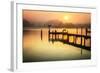 Wicomico River Sunrise II-Alan Hausenflock-Framed Photo