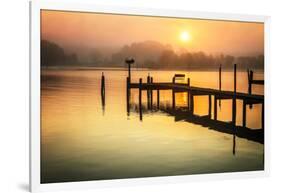 Wicomico River Sunrise II-Alan Hausenflock-Framed Photo