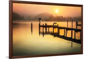 Wicomico River Sunrise II-Alan Hausenflock-Framed Photo