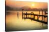 Wicomico River Sunrise II-Alan Hausenflock-Stretched Canvas