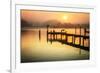 Wicomico River Sunrise II-Alan Hausenflock-Framed Photo
