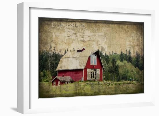 Widby's Barn III-Rachel Perry-Framed Art Print