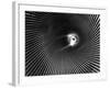 Wide Angle of the Barrel of a 16 Inch Gun-Andreas Feininger-Framed Photographic Print