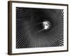 Wide Angle of the Barrel of a 16 Inch Gun-Andreas Feininger-Framed Photographic Print