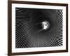 Wide Angle of the Barrel of a 16 Inch Gun-Andreas Feininger-Framed Photographic Print