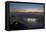 Wide Angle View of Rio De Janeiro at Sunset with Guanabara Bay-Alex Saberi-Framed Stretched Canvas