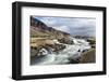 Wide Angle View of River at Foss a Sidu, South Iceland, Iceland, Polar Regions-Chris Hepburn-Framed Photographic Print