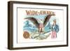 Wide-Awake, Eagle, Uncle Sam-null-Framed Art Print