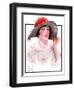 "Wide Brim Hat,"April 28, 1923-WM. Hoople-Framed Giclee Print