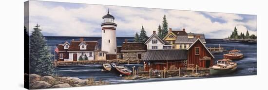 Wide Harbor-Debbi Wetzel-Stretched Canvas