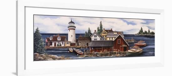 Wide Harbor-Debbi Wetzel-Framed Giclee Print