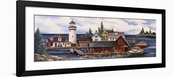 Wide Harbor-Debbi Wetzel-Framed Giclee Print