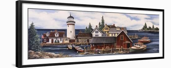 Wide Harbor-Debbi Wetzel-Framed Giclee Print