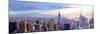 Wide Panorama of Manhattan w New Jersey a Brooklyn-Markus Bleichner-Mounted Premium Giclee Print