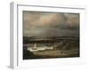 Wide River Landscape, c.1648-49-Phillips de Koninck-Framed Giclee Print