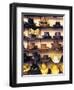 Wide variety of cowboy hats in Old Town Albuquerque, NM.-Jerry Ginsberg-Framed Photographic Print
