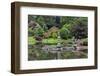 Wide View of A Japanese Garden-greir-Framed Photographic Print