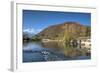 Wide View of Black Dragon Pool in Lijiang, Yunnan, China, Asia-Andreas Brandl-Framed Photographic Print