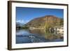 Wide View of Black Dragon Pool in Lijiang, Yunnan, China, Asia-Andreas Brandl-Framed Photographic Print