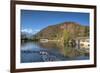 Wide View of Black Dragon Pool in Lijiang, Yunnan, China, Asia-Andreas Brandl-Framed Photographic Print