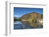 Wide View of Black Dragon Pool in Lijiang, Yunnan, China, Asia-Andreas Brandl-Framed Photographic Print