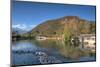 Wide View of Black Dragon Pool in Lijiang, Yunnan, China, Asia-Andreas Brandl-Mounted Photographic Print