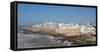 Wide View of the Old Part of Essaouira Seen from the Top of the Skala Du Port, Morocco-null-Framed Stretched Canvas