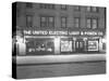 Wide View of the United Electric Light and Power Company Window Display-William Davis Hassler-Stretched Canvas