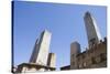 Wide View of Towers in San Gimignano, Tuscany, Italy-Martin Child-Stretched Canvas