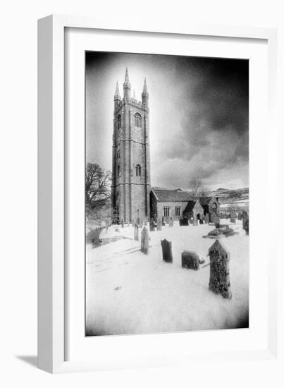 Widecombe-in-the-Moor Church, Dartmoor, Devon, England-Simon Marsden-Framed Giclee Print