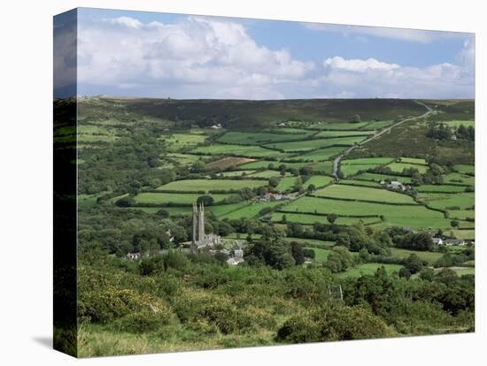 Widecombe-In-The-Moor, Dartmoor, Devon, England, United Kingdom-Lee Frost-Stretched Canvas