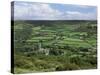 Widecombe-In-The-Moor, Dartmoor, Devon, England, United Kingdom-Lee Frost-Stretched Canvas