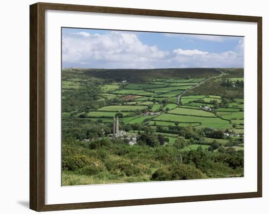 Widecombe-In-The-Moor, Dartmoor, Devon, England, United Kingdom-Lee Frost-Framed Photographic Print