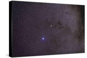 Widefield View of Dark Nebulae in the Aquila Constellation-null-Stretched Canvas