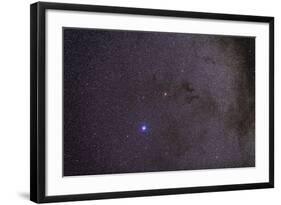 Widefield View of Dark Nebulae in the Aquila Constellation-null-Framed Photographic Print