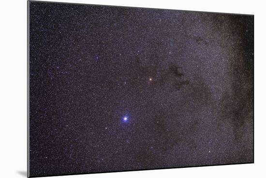 Widefield View of Dark Nebulae in the Aquila Constellation-null-Mounted Photographic Print