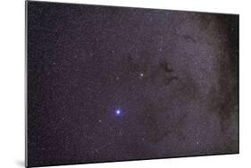 Widefield View of Dark Nebulae in the Aquila Constellation-null-Mounted Photographic Print