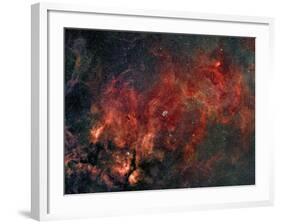 Widefield View of He Crescent Nebula-Stocktrek Images-Framed Photographic Print