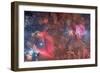 Widefield View of Orion Nebula and Horsehead Nebula-null-Framed Photographic Print