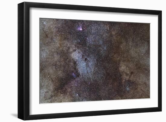 Widefield View of the Sagittarius Star Cloud-null-Framed Photographic Print