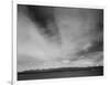 Wider Strip Of Mountains "Yellowstone Lake Yellowstone NP" Wyoming. 1933-1942-Ansel Adams-Framed Art Print