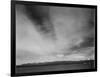 Wider Strip Of Mountains "Yellowstone Lake Yellowstone NP" Wyoming. 1933-1942-Ansel Adams-Framed Art Print