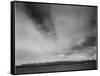 Wider Strip Of Mountains "Yellowstone Lake Yellowstone NP" Wyoming. 1933-1942-Ansel Adams-Framed Stretched Canvas