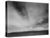 Wider Strip Of Mountains "Yellowstone Lake Yellowstone NP" Wyoming. 1933-1942-Ansel Adams-Stretched Canvas