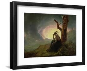 Widow of an Indian Chief, 1785-Joseph Wright of Derby-Framed Giclee Print