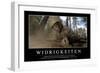 Widrigkeiten: Motivationsposter Mit Inspirierendem Zitat-null-Framed Photographic Print